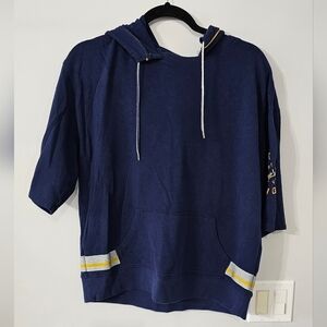 Victoria Secret " Dept of NY new york VS angels" short sleeve Hoodie.